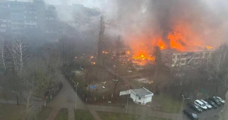 Ukraines interior minister and senior officials were killed in a helicopter crash in Kyiv.
