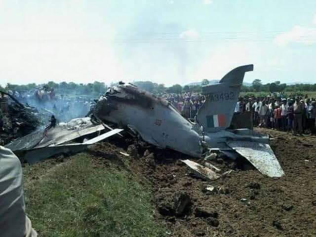 Indian media, two fighter jets of the Indian Air Force crashed