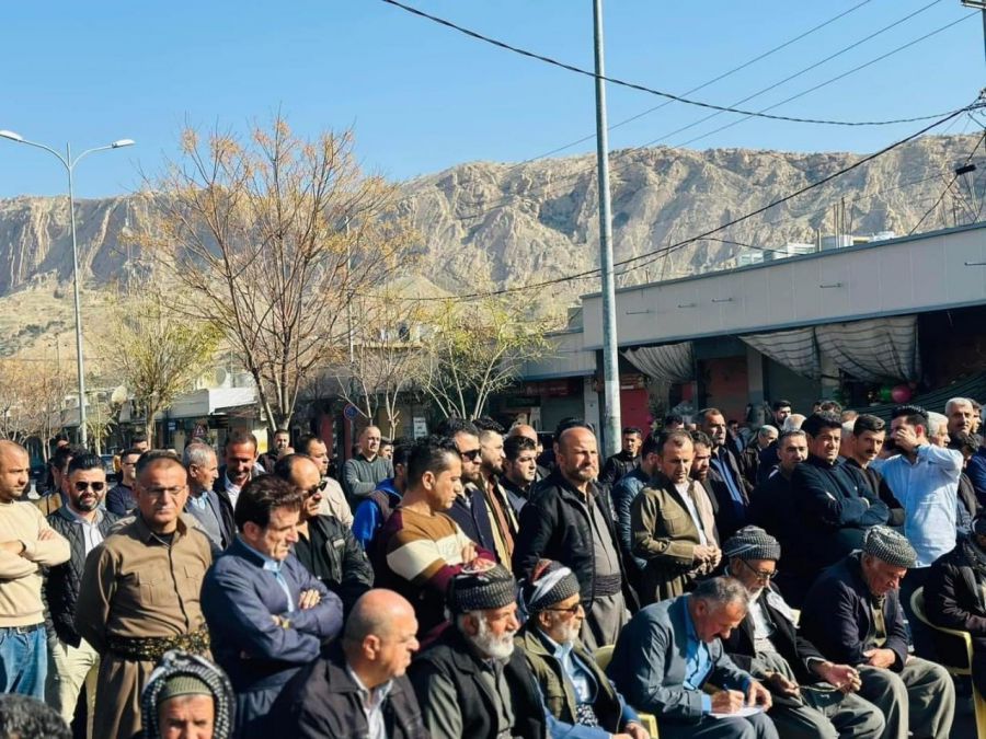 مانگرتنی سەرتاسەری لە دەربەندیخان راگەیەندرا   