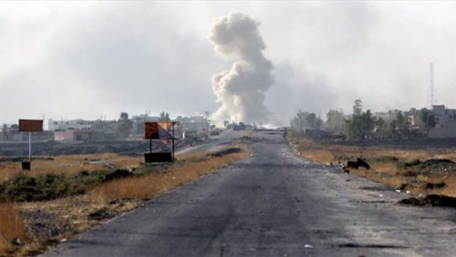 استهداف عجلتين ومضافة لتنظيم داعش بضربة جوية في کرکوک